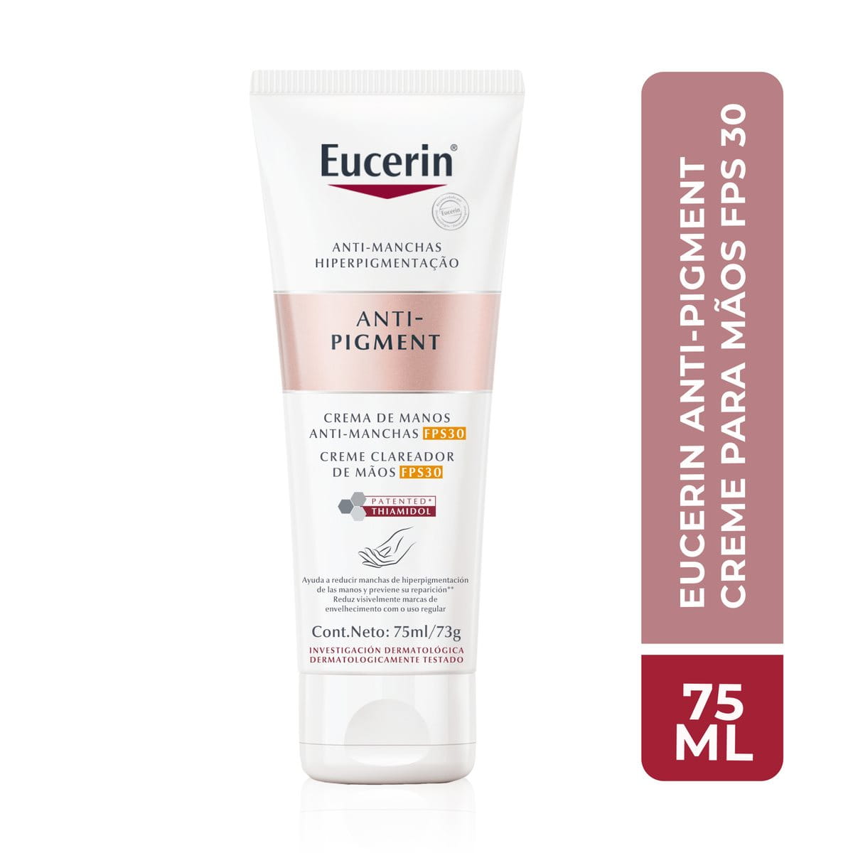 Eucerin Anti-Pigment Creme Clareador de Mãos FPS 30 75ml