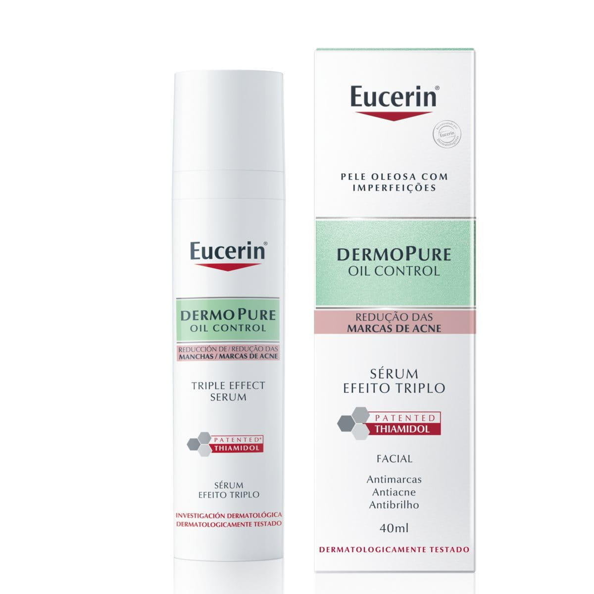 Sérum Facial Eucerin Dermo Pure Efeito Triplo Anti-Acne 40ml