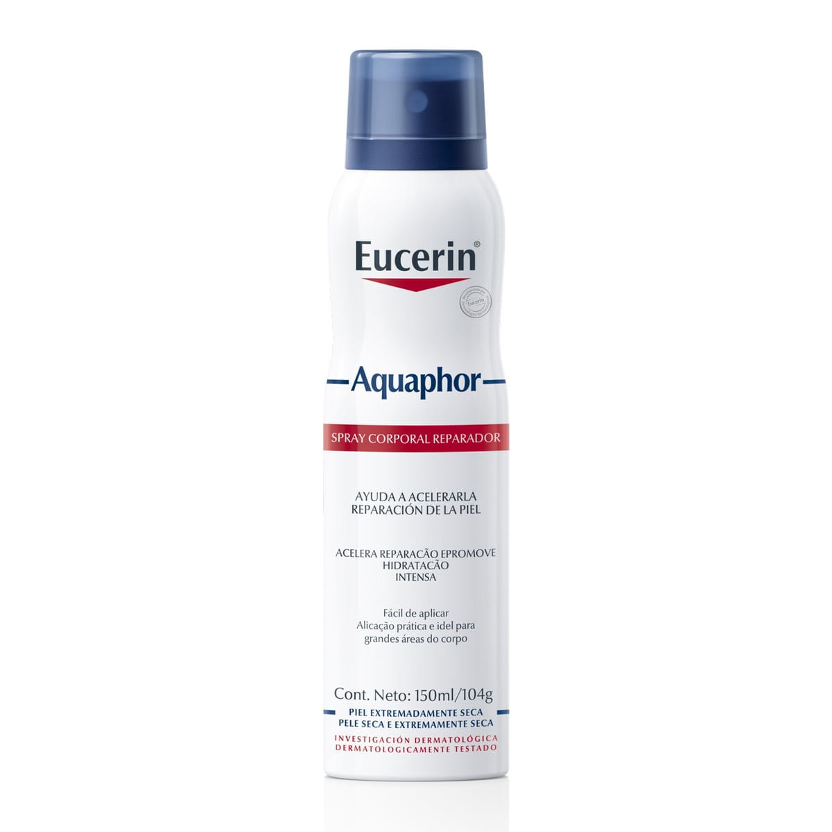 Eucerin Aquaphor Spray Corporal Reparador 150ml Hidratação Profunda Pele Sensível